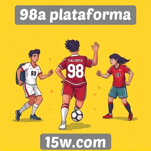 Como a 98a plataforma interage com a comunidade de jogadores